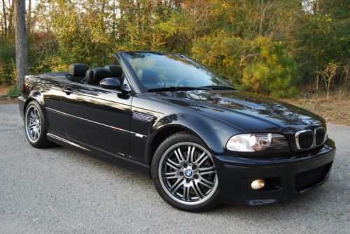 2004 bmw m3 smg convertible only 67k miles - nav - heated seats - fully serviced
