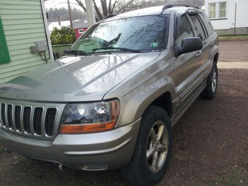 2002 jeep grand cherokee overland sport utility 4-door 4.7l