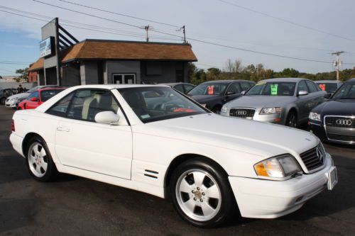 1999 mercedes-benz sl 500 roadster low miles very clean car new pa inspection
