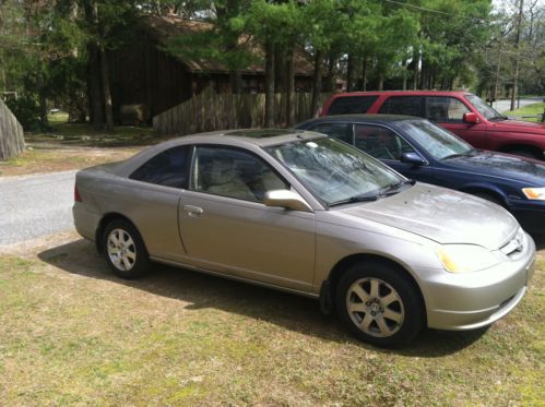 2003 honda civic 4-cylinder automatic sunroof all power great gas mileage!!