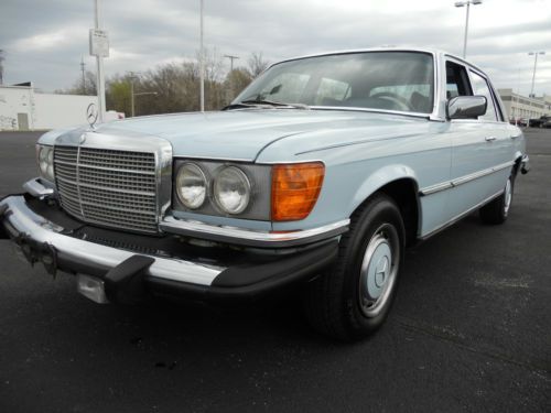 Low miles! very clean inside &amp; out! runs excellent! come see this classic benz!!