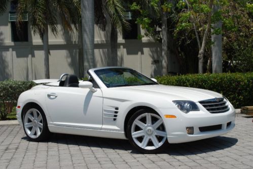 2005 chrysler crossfire roadster limited convertible bluetooth usb cd 5-speed