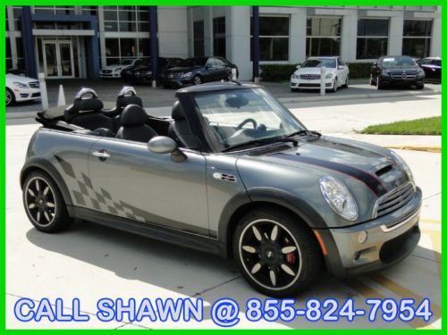 2008 mini cooper s convertible, only 20,000miles, brembo brakes, go topless!!!