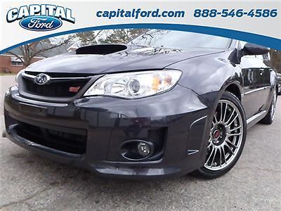 Subaru impreza sedan wrx sti low miles 4 dr manual gasoline 2.5l h4 sf