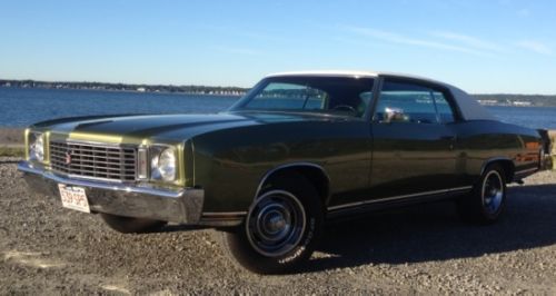 Numbers matching 1972 chevrolet monte carlo
