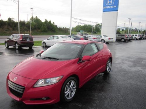 Cr-z hybrid red alloy coupe financing ac airbags stereo power wheels cruise auto