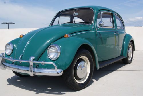 1967 vw beetle - ground up restoration - factory sunroof - show winner - 69k!!!!