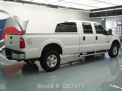 2012 ford f-250 crew 4x4 diesel longbed goosneck 67k mi texas direct auto