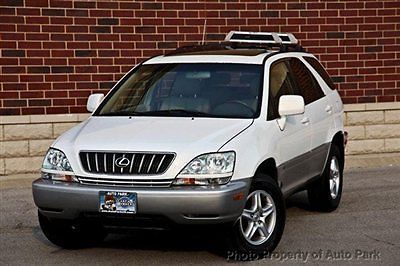 02 rx 300 awd 4wd leather heated seats cd changer sunroof roof rack 4 new tires
