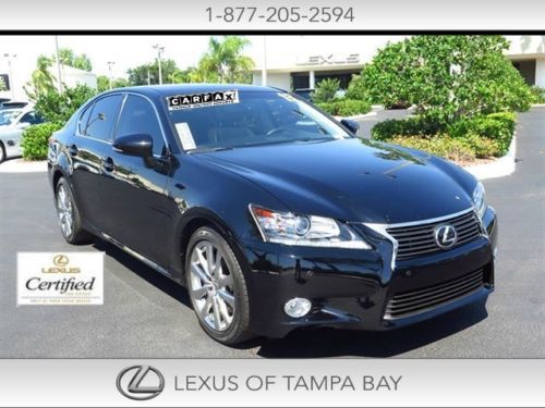 Lexus gs 350 20k mi 1 owner clean carfax certified heated leather sunroof