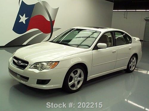 2008 subaru legacy 2.5i sedan awd automatic sunroof 60k texas direct auto