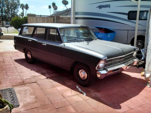 Very clean 1967 nova wagon power tailgate window