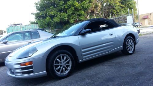 2000 mitsubishi exclipse spyder gs convertible low miles well maintained florida