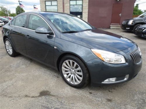 Cyber gray metallic sedan clean title finance carfax one owner leather air auto