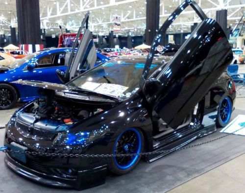 2007 honda civic, custom, air bagged, multiple show winner