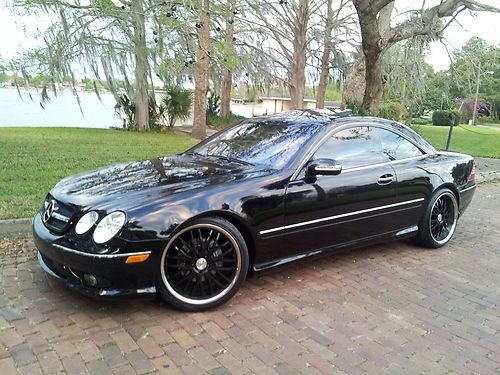 Cl 500 sport*tinted*20 inch stagered rims*nav*cd*roof*real nice
