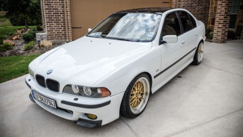2000 alpine white bmw e39 528i sport package | 2 owners | tastefully modified