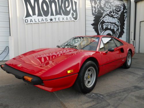 1980 ferrari 308 gtbi locally owned 27,635  miles offered by gas monkey garage !