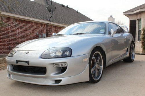 Toyota supra twin turbo 1993.5 2nd owner stock clean car fax low reserve!