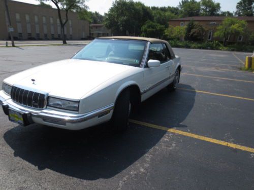 Classic 1992 blue riviera with 85 k  miles.diamond white low reserve