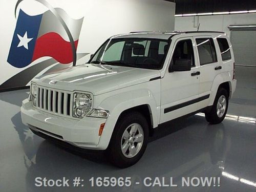 2012 jeep liberty sport v6 cruise ctrl alloy wheels 46k texas direct auto