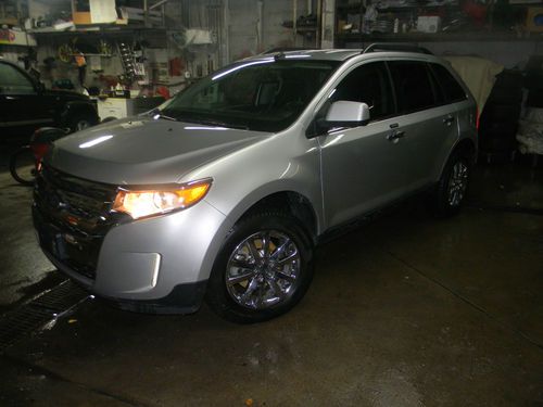 2011 ford edge, salvage, loaded, awd, leather, heated seats, no reserve!!!
