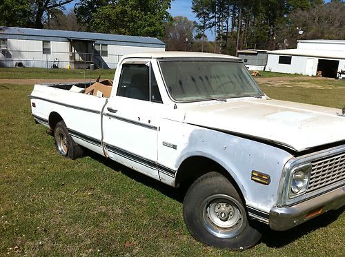 1972 chevy cheyenne    c10     solid roller   offers accepted