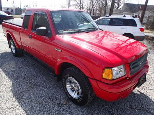 2003 ford ranger edge extended cab, 2wd, salvage 36,000 actual miles, damaged