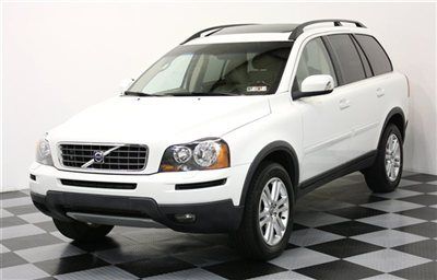 White/beige xc90 awd 3rd row seat low miles heated seats clean history leather