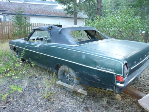 1968 ford fairlane 500 convertible