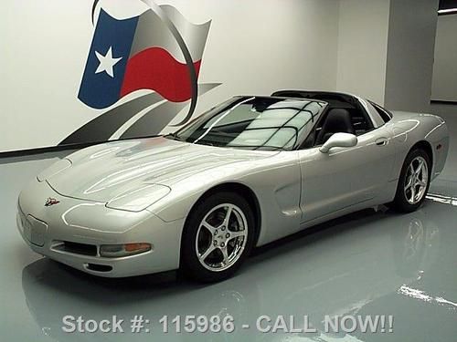 2001 chevy corvette automatic leather hud targa top 55k texas direct auto