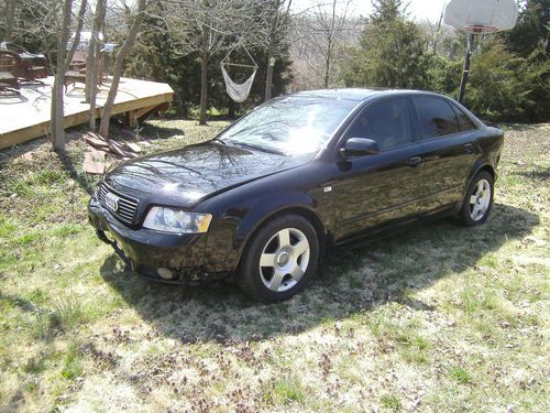 2002 audi a4 1.8t wrecked damaged rebuildable no reserve not salvage clean title