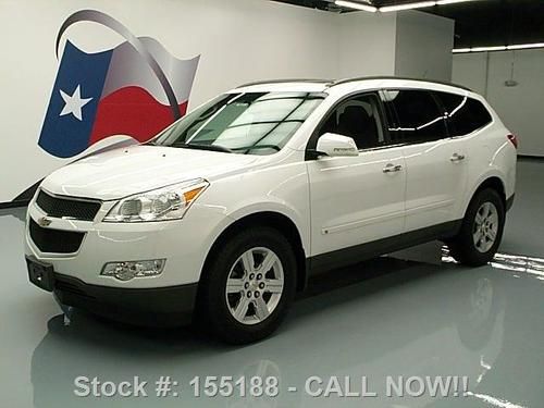 2010 chevy traverse lt awd 8-pass dual sunroof only 29k texas direct auto