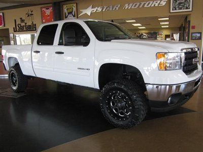 2011 gmc 2500hd crew cab 2wd new lift rims and tires