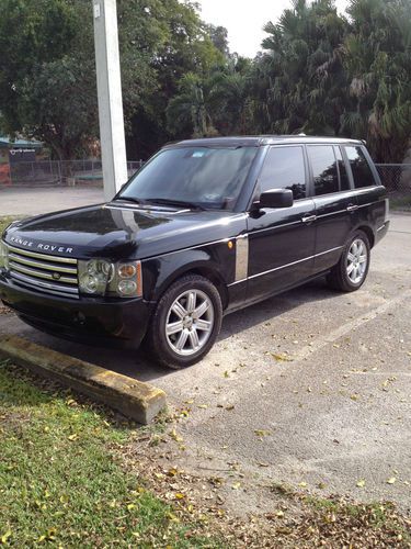 2005 range rover hse autographed/owned by dwyane wade