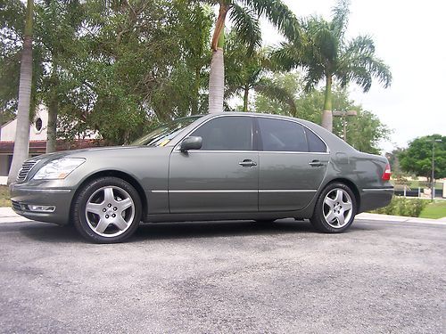 2006 lexus ls430 florida car with navigation moon roof climate seats parknig +++
