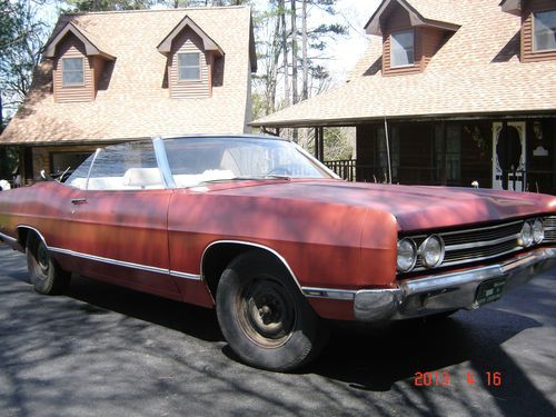 1969 ford galaxie 500 convertible 5.0l