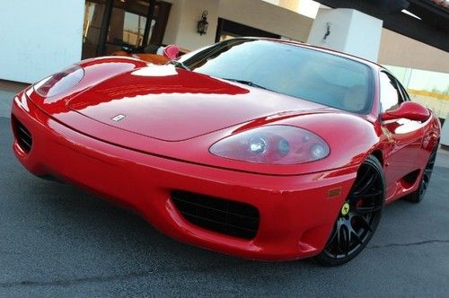 1999 ferrari 360 modena coupe. 729/month. fully serviced. new clutch. receipts.