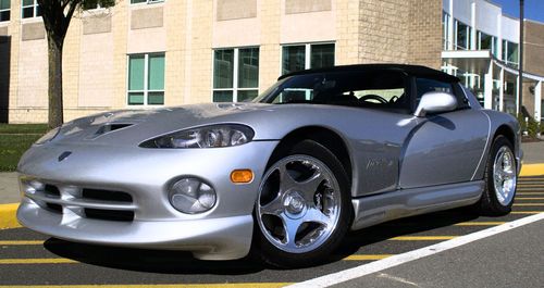 1998 dodge viper r/t-10 convertible 2-door 8.0l -like new- low miles -perfect-