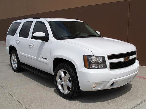 07 chevy tahoe c1500 ltz 5.3l v8 roof tv 3rd row seat 20" 1owner