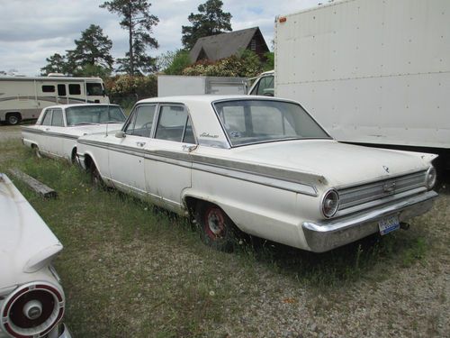 1963 63 ford fairlane 500 4 door 200 c.i. in-line 6 cyl. automatic