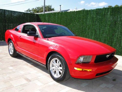 06 mustang only 48k miles very clean florida driven v6 automatic coupe deluxe