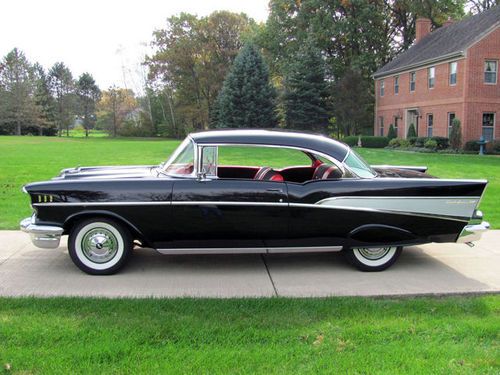 1957 chevrolet bel-air sport coupe excellent condition! only 50k miles.