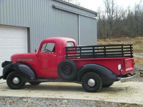 Classic 1946 chevy pickup original sharp, hot rod, rat rod, barn find