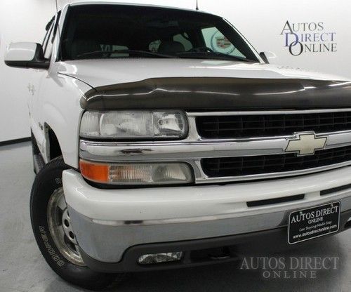We finance 02 chevy lt 4wd sunroof leather heated seats v8 tow hitch cd 5 pass