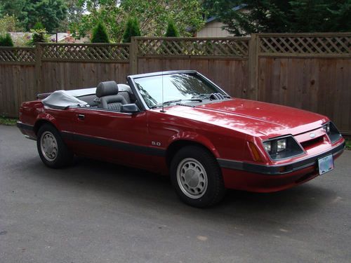 1985 ford mustang lx convertible with 5.0 (302)