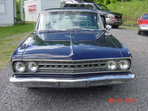 1963-Oldsmobile-Cutlass-F-85 Buy used 1963 Oldsmobile Cutlass F-85 blue 2-dr in Mercer ...
