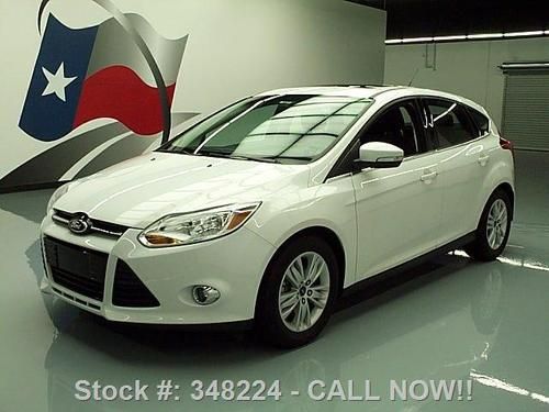 2012 ford focus sel automatic sunroof sync 1-owner 38k texas direct auto