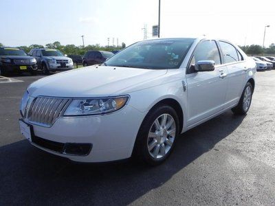 2010 lincoln mkz 3.5l leather sunroof bluetooth satellite