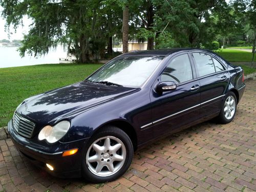 Clean c240*6 speed manual*rare hard to find*sunroof*leather*one owner